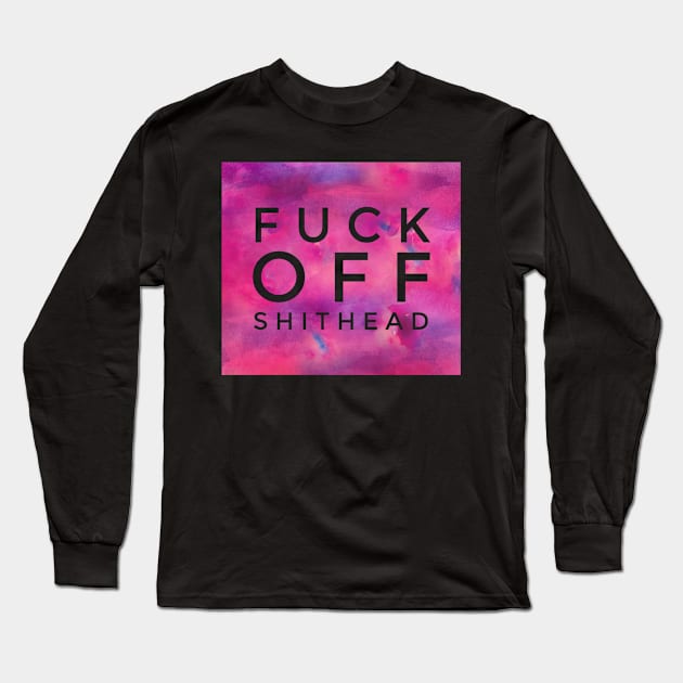 sweary Long Sleeve T-Shirt by Lin Watchorn 